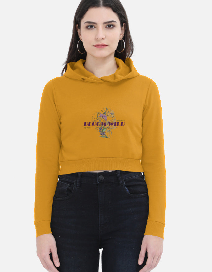 Ride Waves Cropped Hoodie